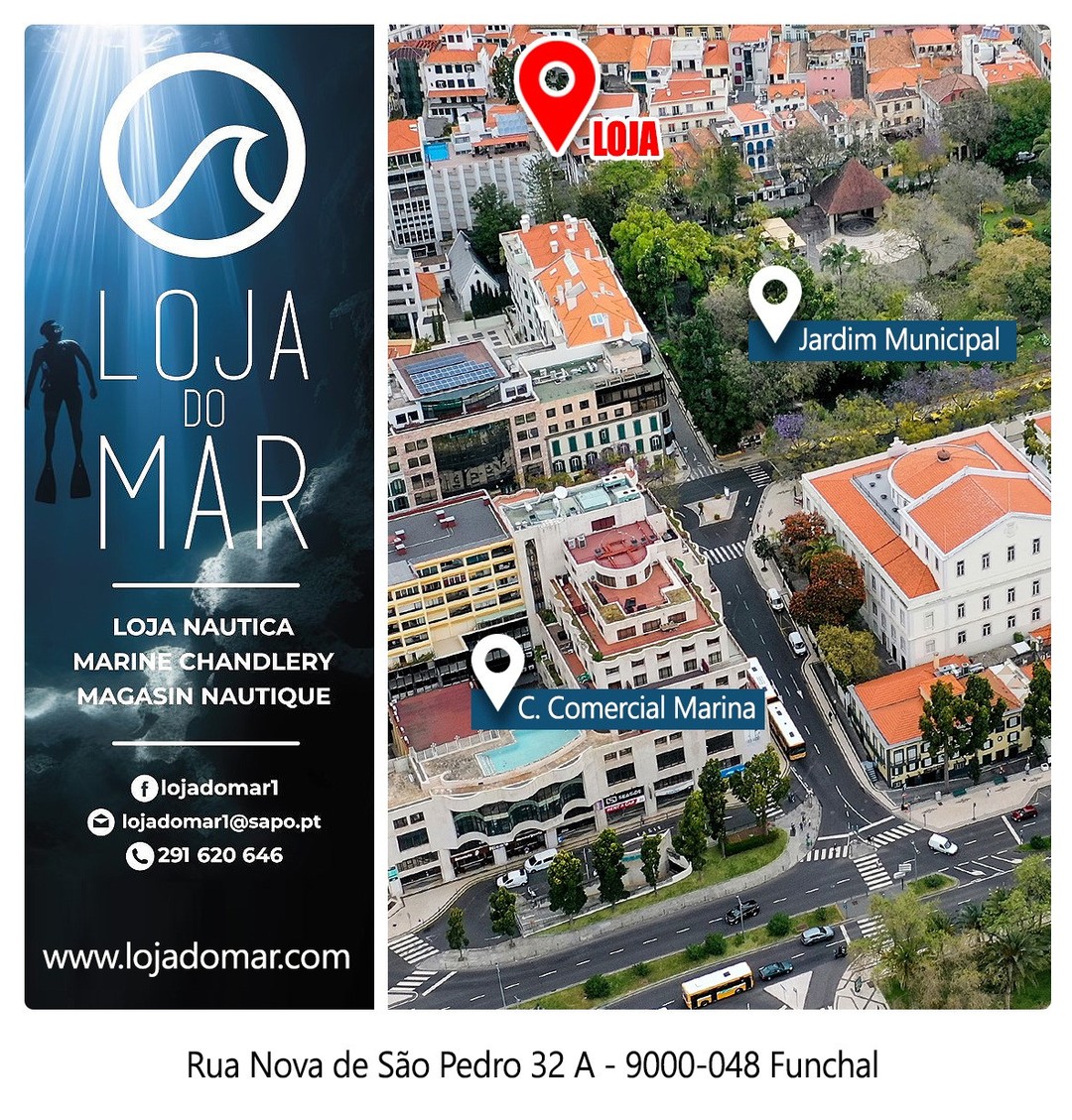 📍A Loja do Mar localiza-se um pouco acima do Jardim Municipal do Funchal 📞291 620 646 🌐 www.lojadomar.com